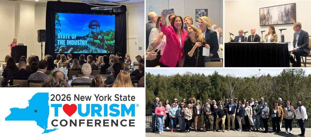 Industry Convenes In Utica At The 2026 New York State Tourism Conference NYSTC Banner 1200w628h 